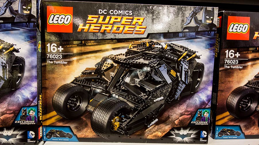 Lego Batman batmobile kit