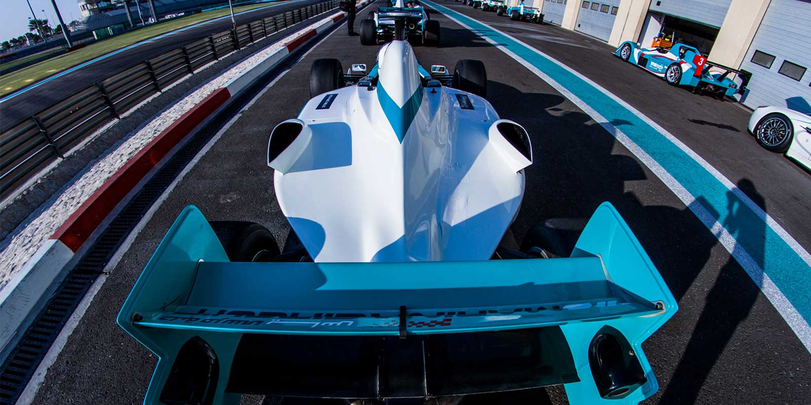 Things to do in Abu Dhabi? You Should be Racing F3000 Cars at the Yas Marina F1 Track